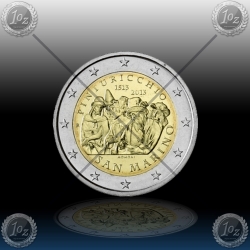 2 EVRO SAN MARINO 2013 "PINTURICCHIO" BU